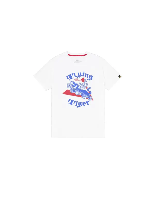 ALPHA INDUSTRIES ALPHA INDUSTRIES Majica 'Fyling Tigers'  modra / rdeča / bela