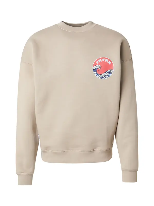 ALPHA INDUSTRIES ALPHA INDUSTRIES Majica 'Japan Wave Warrior'  pesek