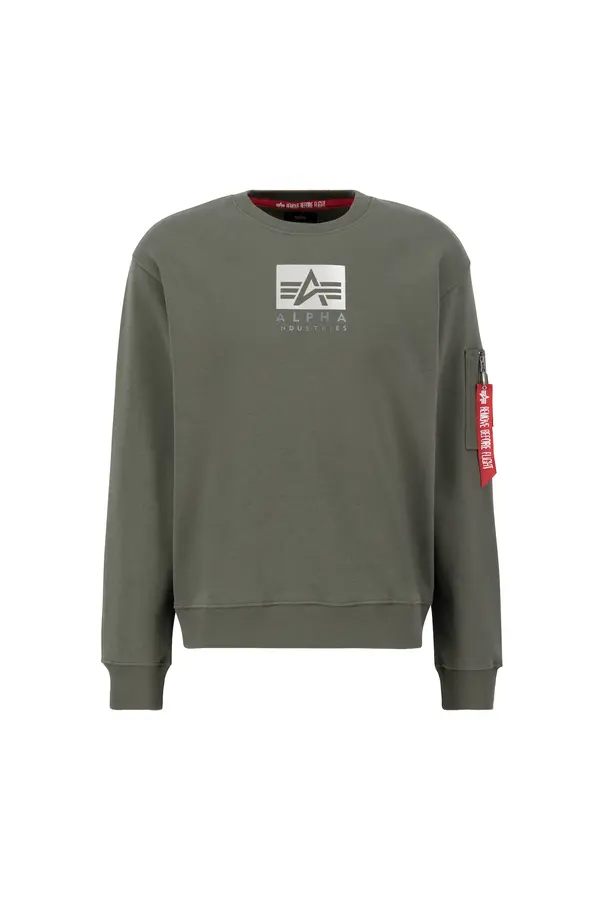 ALPHA INDUSTRIES ALPHA INDUSTRIES Majica  kaki / bela