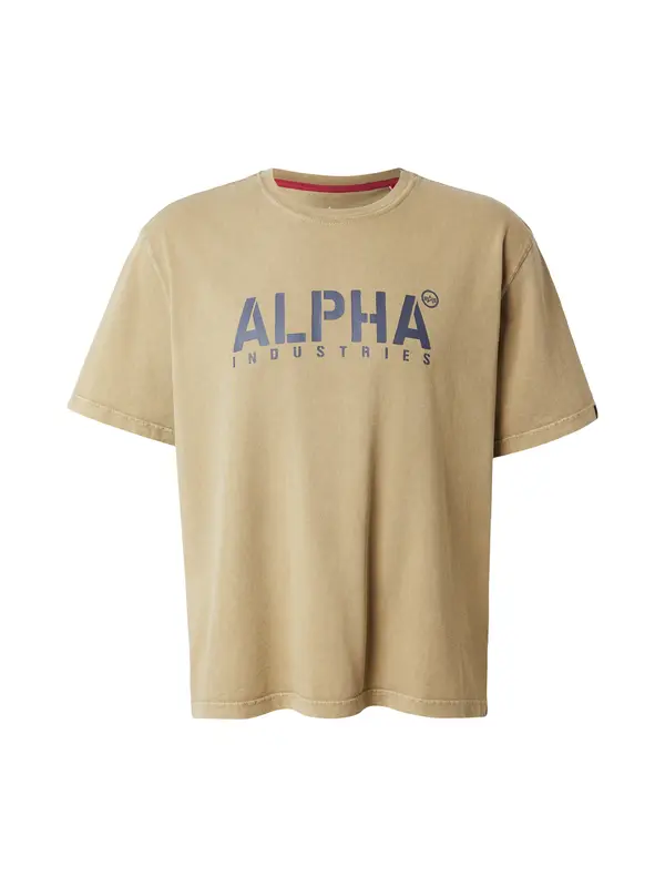ALPHA INDUSTRIES ALPHA INDUSTRIES Majica  kamen / kaki