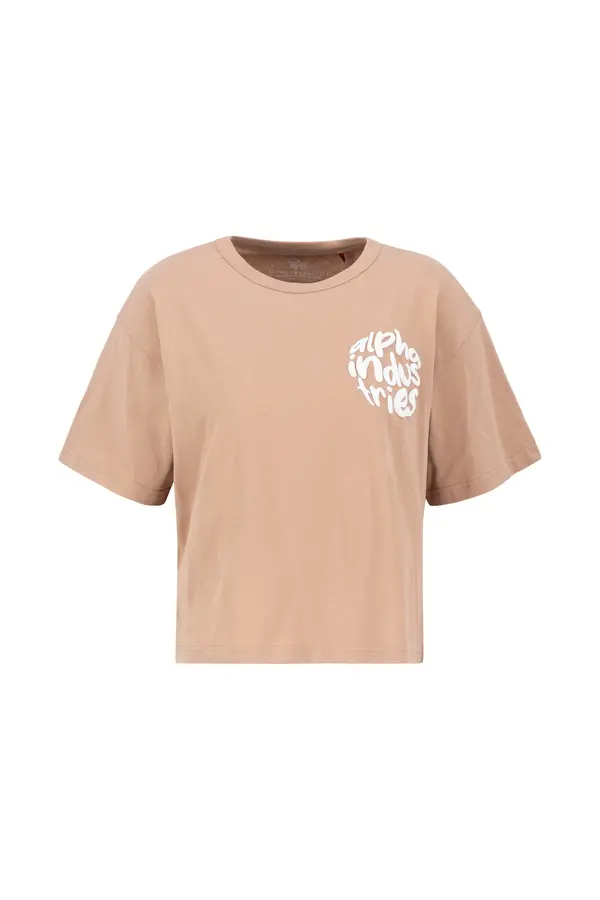 ALPHA INDUSTRIES ALPHA INDUSTRIES Majica  korala / bela