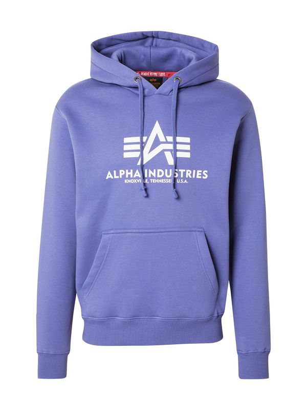 ALPHA INDUSTRIES ALPHA INDUSTRIES Majica  lila / bela