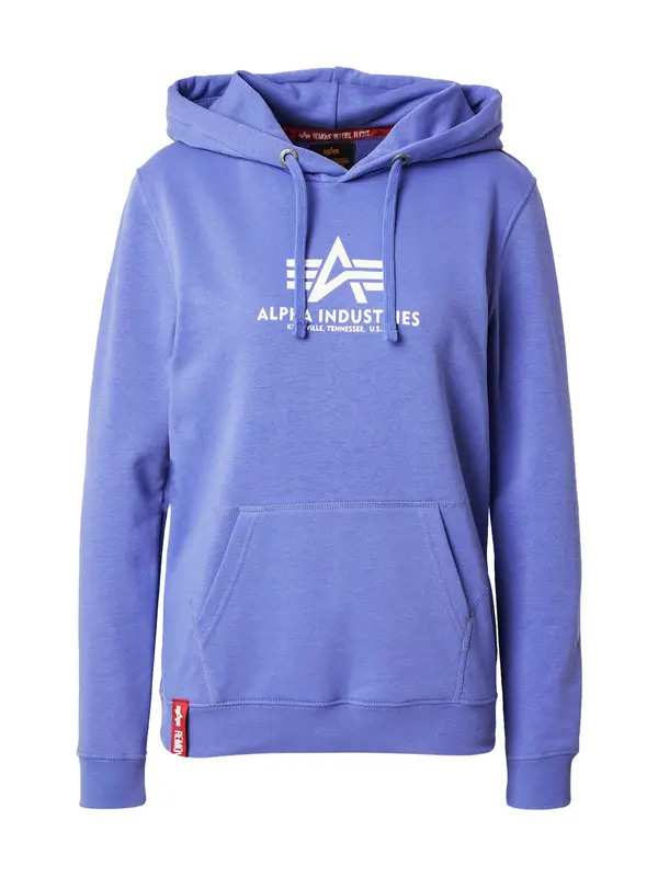 ALPHA INDUSTRIES ALPHA INDUSTRIES Majica  lila / naravno bela
