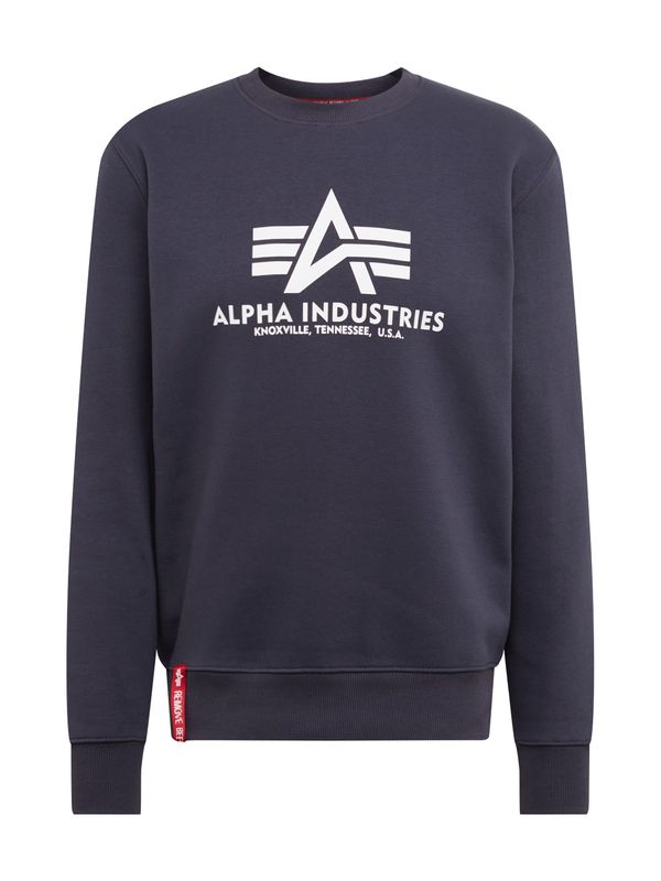 ALPHA INDUSTRIES ALPHA INDUSTRIES Majica  marine / rdeča / bela