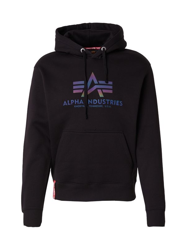 ALPHA INDUSTRIES ALPHA INDUSTRIES Majica  mešane barve / črna