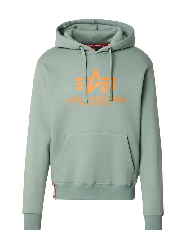 ALPHA INDUSTRIES ALPHA INDUSTRIES Majica  meta / oranžna