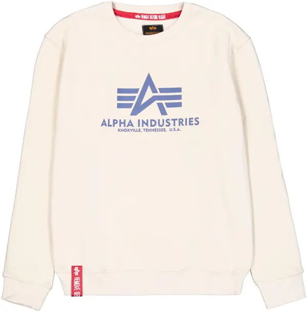 ALPHA INDUSTRIES ALPHA INDUSTRIES Majica  mornarska / off-bela