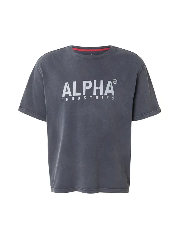 ALPHA INDUSTRIES ALPHA INDUSTRIES Majica  mornarska / svetlo siva