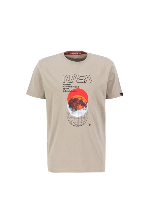 ALPHA INDUSTRIES ALPHA INDUSTRIES Majica 'NASA Orbit'  pesek / mešane barve