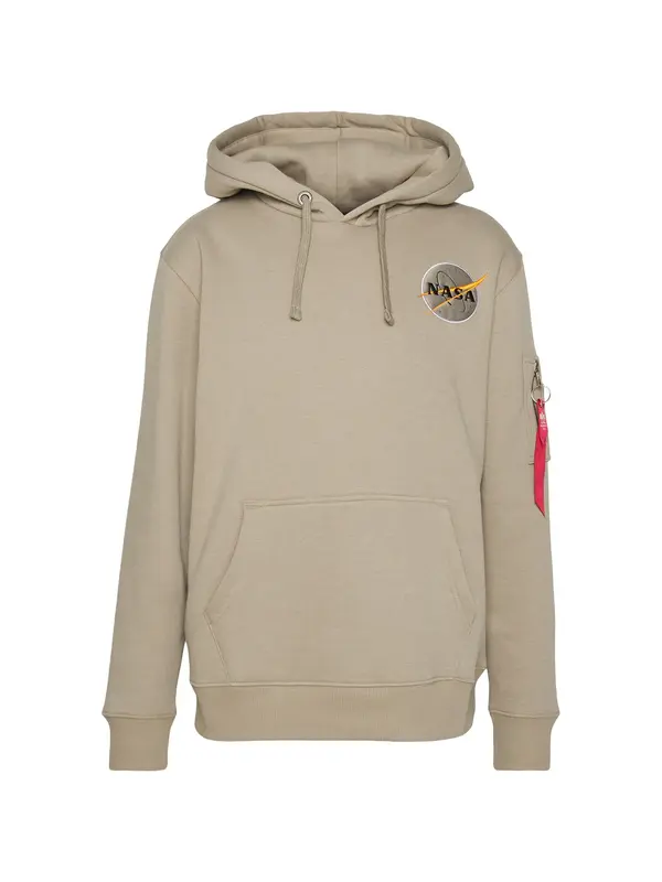 ALPHA INDUSTRIES ALPHA INDUSTRIES Majica 'NASA Orbit'  temno bež / oranžna / črna / bela
