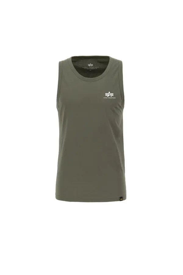 ALPHA INDUSTRIES ALPHA INDUSTRIES Majica  oliva / bela