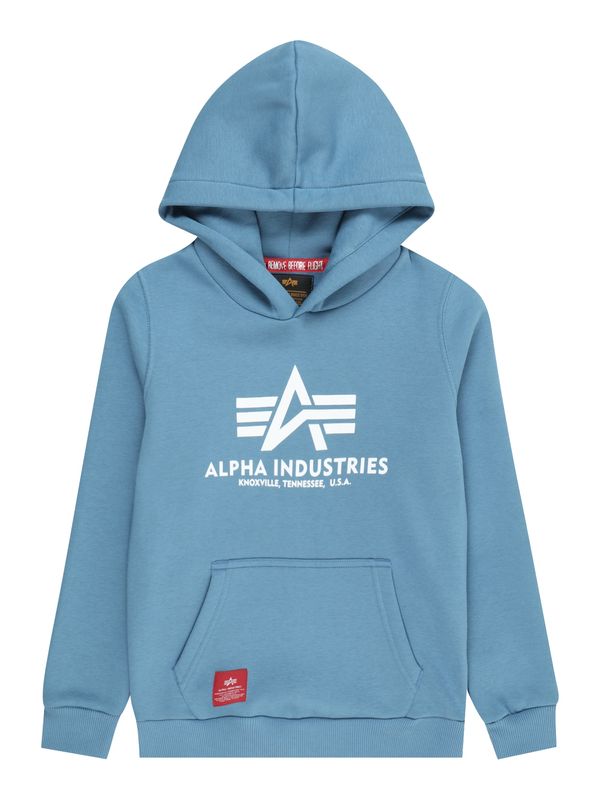 ALPHA INDUSTRIES ALPHA INDUSTRIES Majica  opal / rdeča / bela