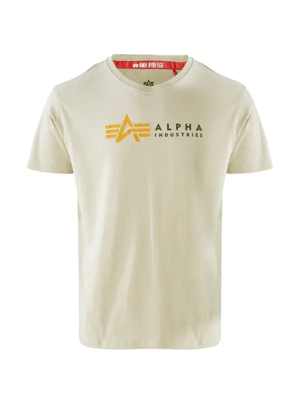 ALPHA INDUSTRIES ALPHA INDUSTRIES Majica  pesek / rumena / črna