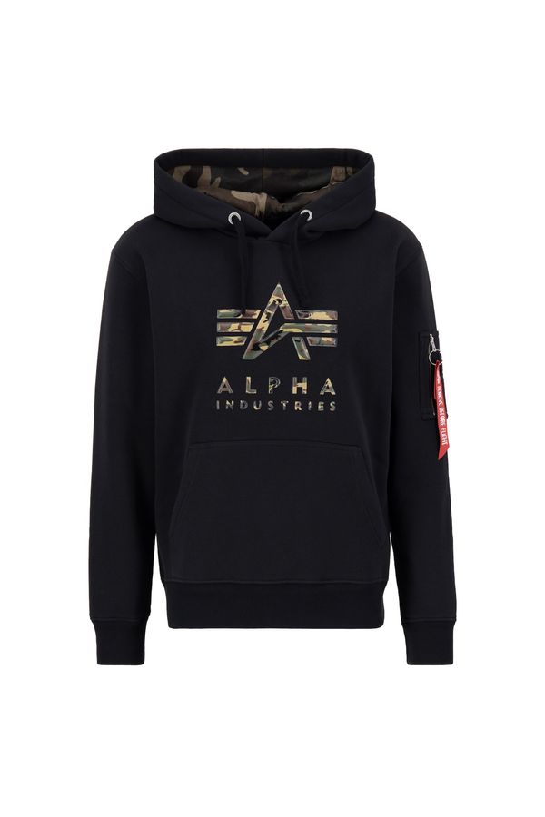 ALPHA INDUSTRIES ALPHA INDUSTRIES Majica  rjava / kaki / rdeča / črna