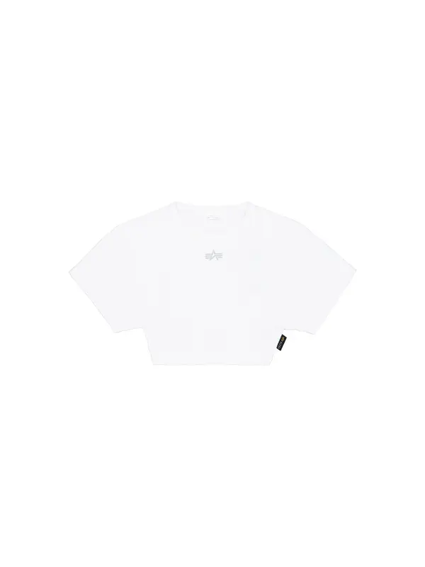 ALPHA INDUSTRIES ALPHA INDUSTRIES Majica  siva / bela