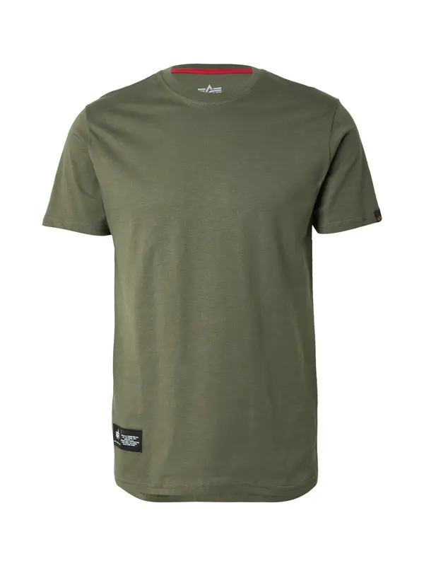 ALPHA INDUSTRIES ALPHA INDUSTRIES Majica  slonovina / jelka