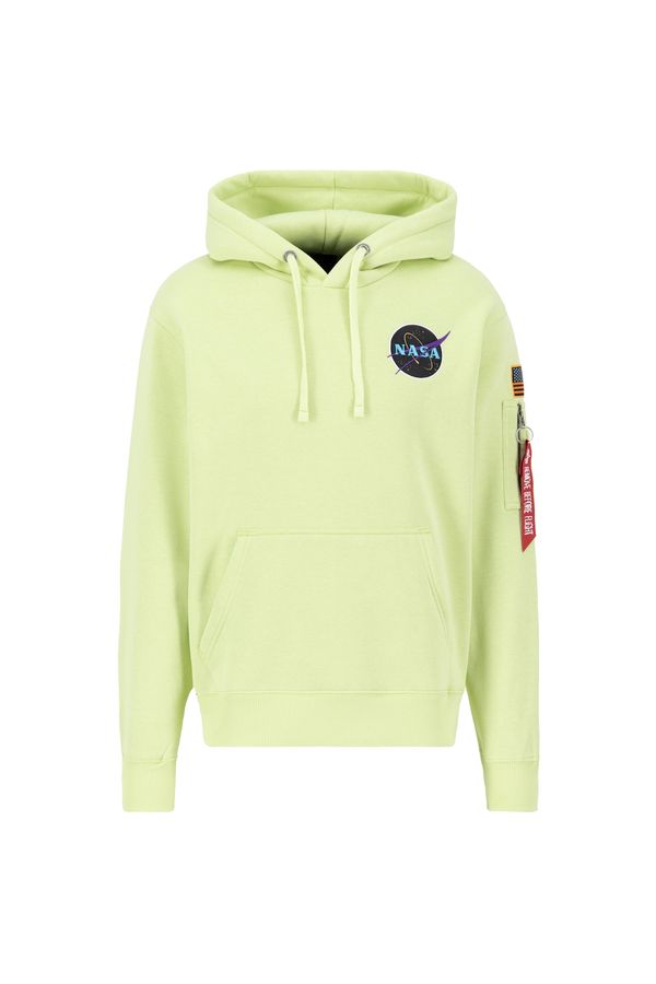 ALPHA INDUSTRIES ALPHA INDUSTRIES Majica 'Space Shuttle '  limeta / mešane barve