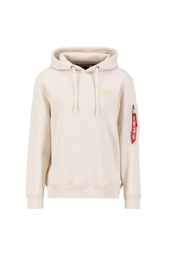 ALPHA INDUSTRIES ALPHA INDUSTRIES Majica  svetlo bež / karminsko rdeča / bela