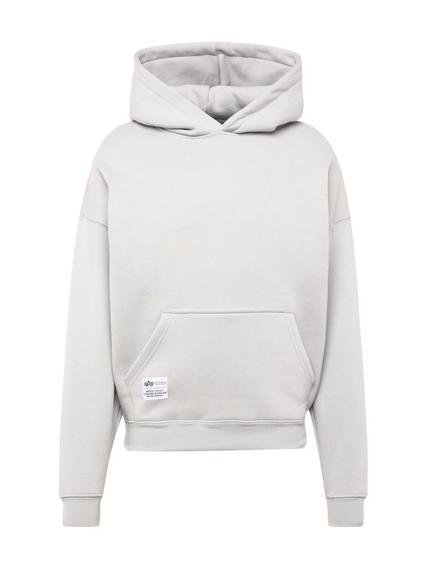 Alpha Industries ALPHA INDUSTRIES Majica  svetlo siva / sivka