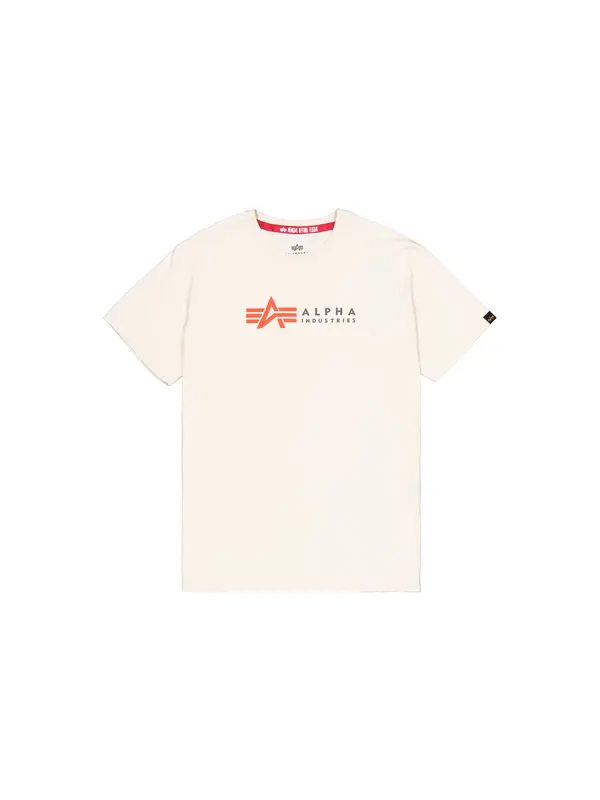 ALPHA INDUSTRIES ALPHA INDUSTRIES Majica  svetlo siva / temno oranžna / volneno bela