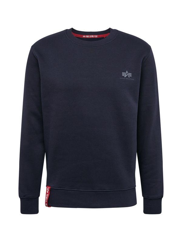 ALPHA INDUSTRIES ALPHA INDUSTRIES Majica  temno modra