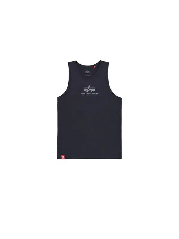 ALPHA INDUSTRIES ALPHA INDUSTRIES Majica  temno modra / siva