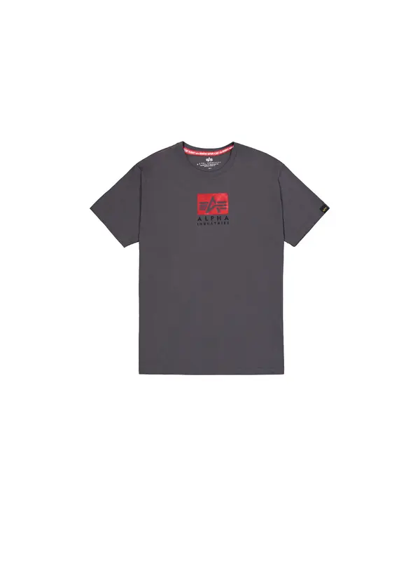 ALPHA INDUSTRIES ALPHA INDUSTRIES Majica  temno siva / rdeča / črna