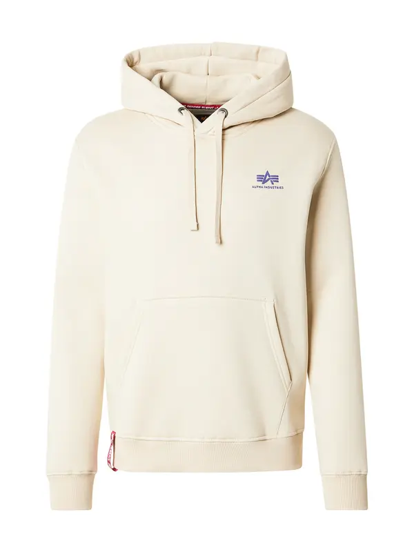 ALPHA INDUSTRIES ALPHA INDUSTRIES Majica  vijolično modra / rdeča / off-bela