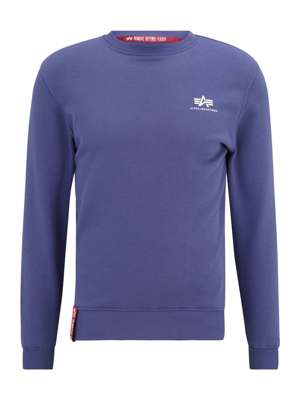 ALPHA INDUSTRIES ALPHA INDUSTRIES Majica  vijolično modra