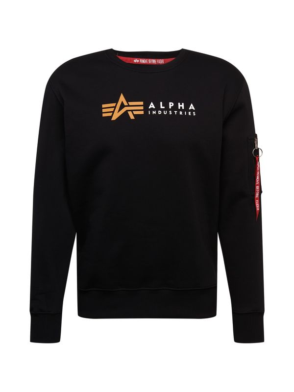 Alpha Industries ALPHA INDUSTRIES Majica  žafran / rdeča / črna / bela