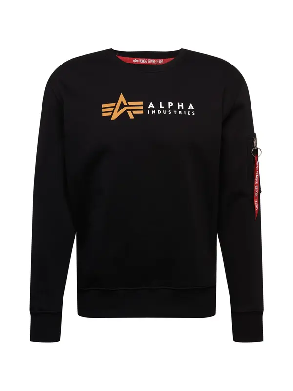 ALPHA INDUSTRIES ALPHA INDUSTRIES Majica  žafran / rdeča / črna / bela