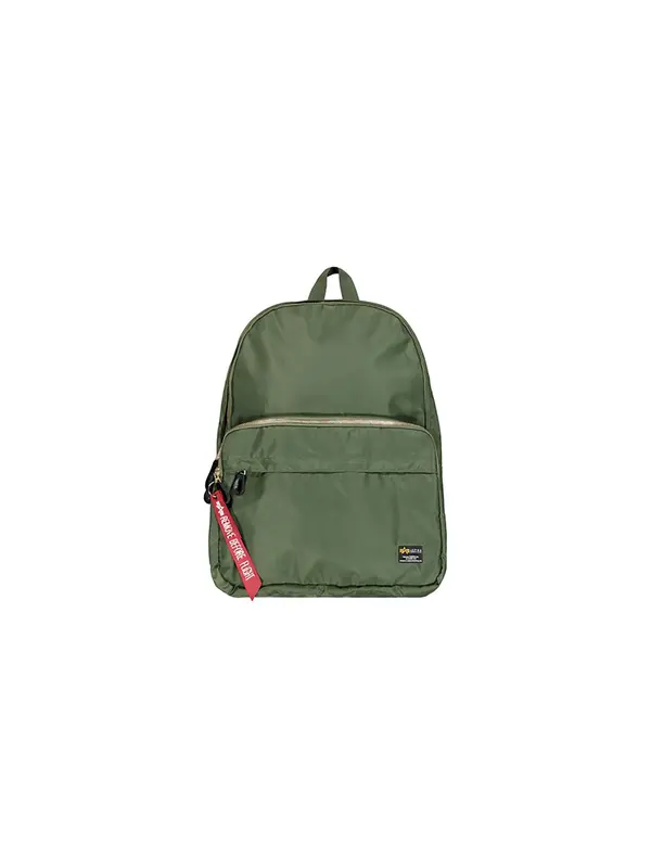 ALPHA INDUSTRIES ALPHA INDUSTRIES Nahrbtnik 'Crew'  zelena