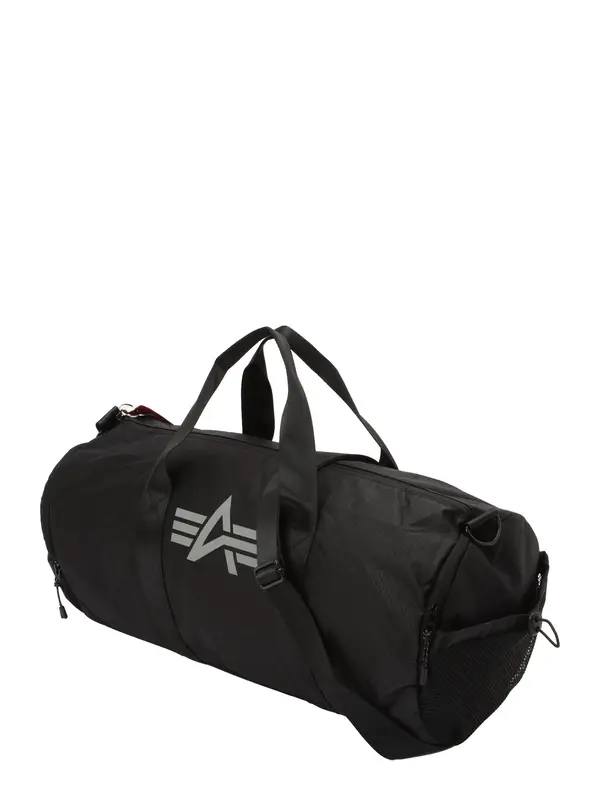 ALPHA INDUSTRIES ALPHA INDUSTRIES Potovalna torba  svetlo siva / črna