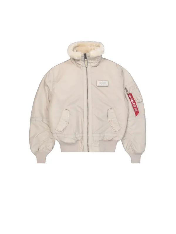 ALPHA INDUSTRIES ALPHA INDUSTRIES Prehodna jakna  bež / rdeča