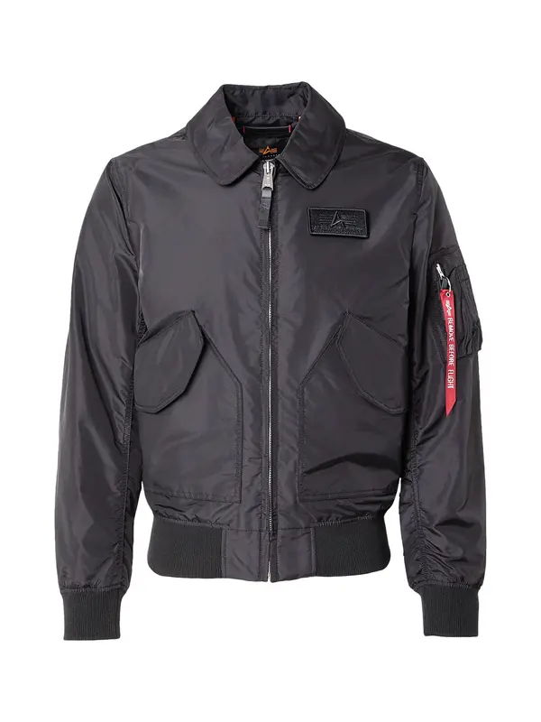 ALPHA INDUSTRIES ALPHA INDUSTRIES Prehodna jakna  črna