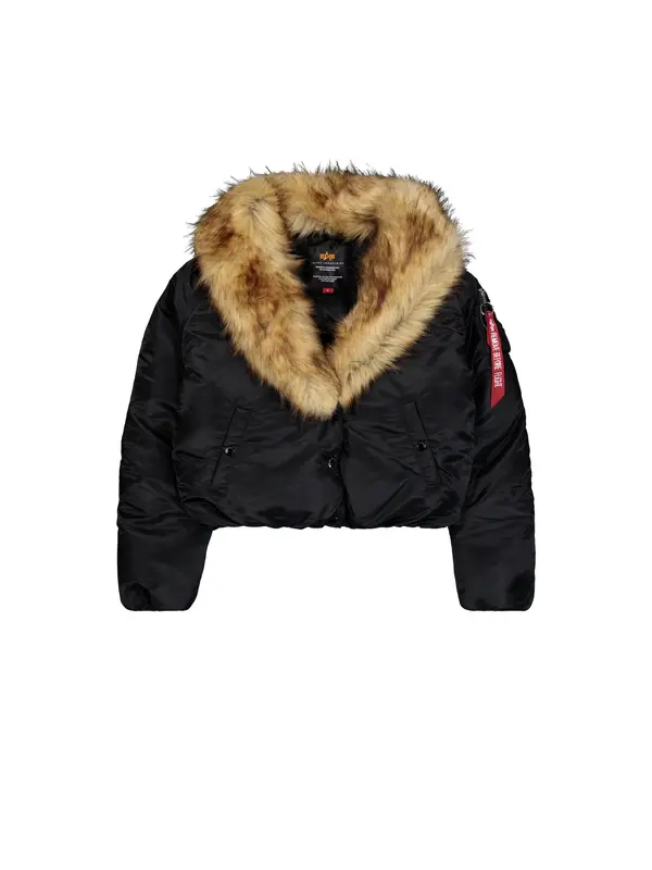 ALPHA INDUSTRIES ALPHA INDUSTRIES Prehodna jakna  črna