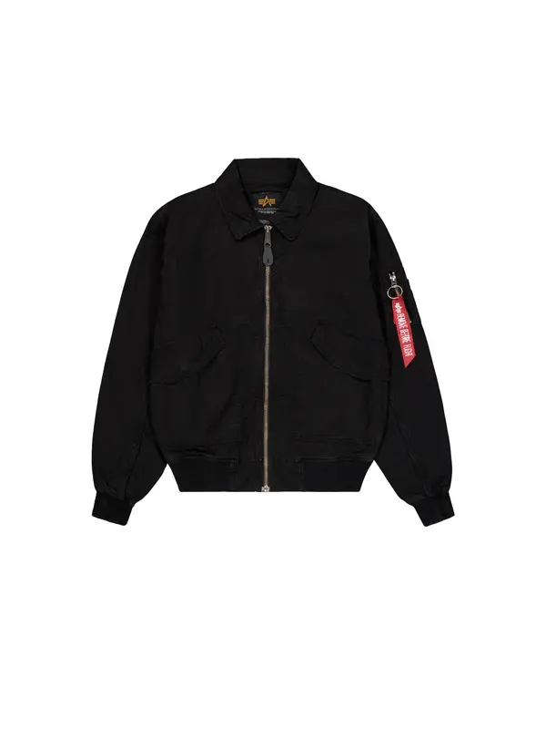 ALPHA INDUSTRIES ALPHA INDUSTRIES Prehodna jakna 'CWU-36/P'  črna