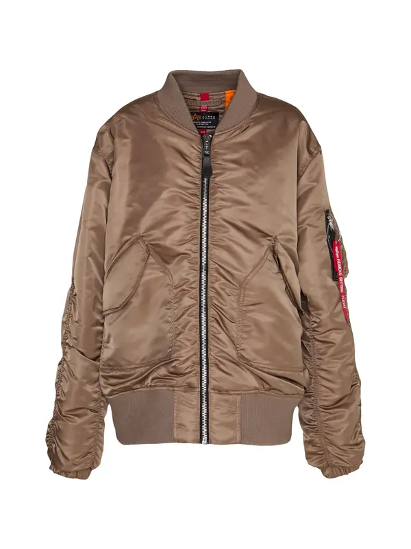 ALPHA INDUSTRIES ALPHA INDUSTRIES Prehodna jakna 'CWU MA-1'  mokka