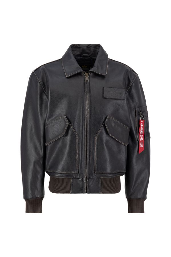 ALPHA INDUSTRIES ALPHA INDUSTRIES Prehodna jakna 'CWU'  temno rjava