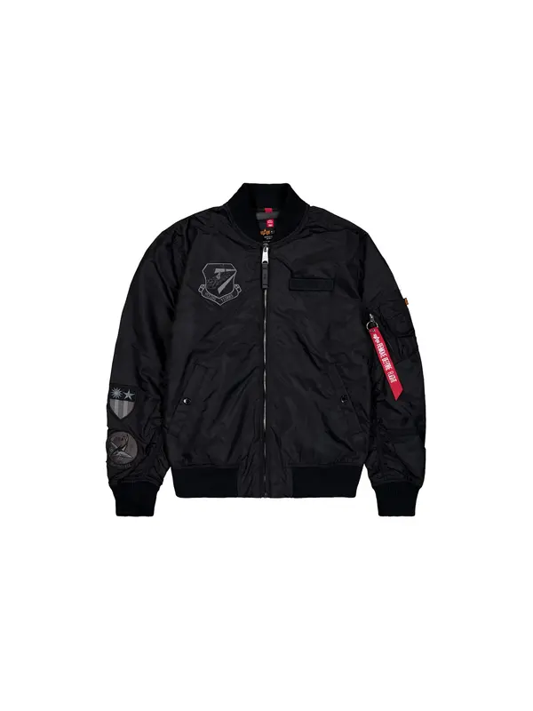 ALPHA INDUSTRIES ALPHA INDUSTRIES Prehodna jakna 'Flying Tigers'  črna