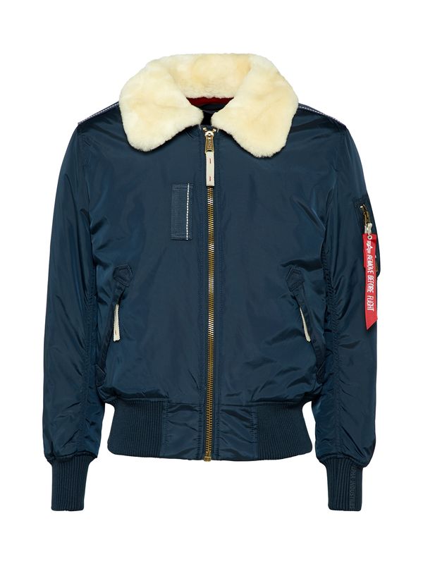 ALPHA INDUSTRIES ALPHA INDUSTRIES Prehodna jakna 'Injector III'  bež / mornarska