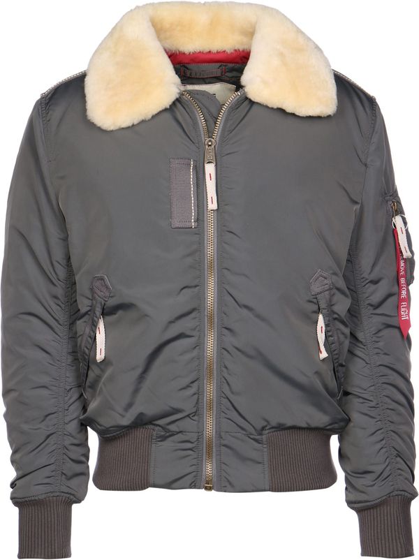 ALPHA INDUSTRIES ALPHA INDUSTRIES Prehodna jakna 'Injector III'  temno siva