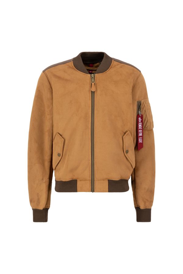 ALPHA INDUSTRIES ALPHA INDUSTRIES Prehodna jakna  kamela / rjava / rdeča