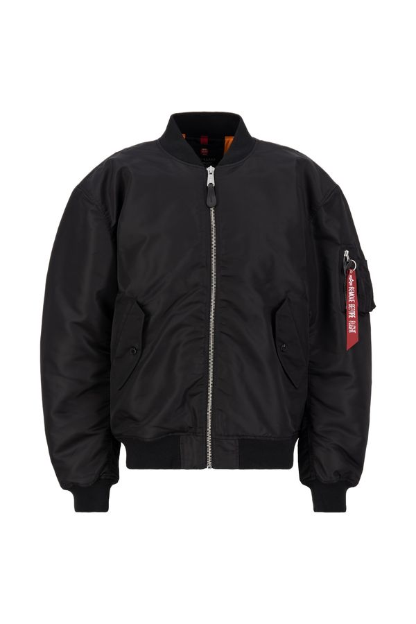 ALPHA INDUSTRIES ALPHA INDUSTRIES Prehodna jakna  krvavo rdeča / črna