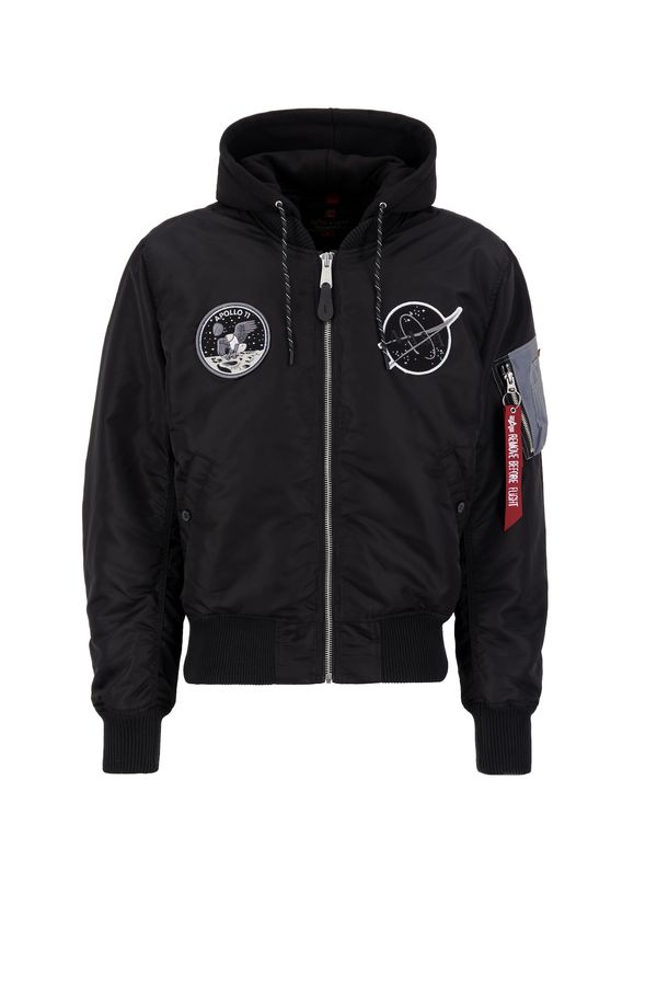 ALPHA INDUSTRIES ALPHA INDUSTRIES Prehodna jakna  krvavo rdeča / črna / bela