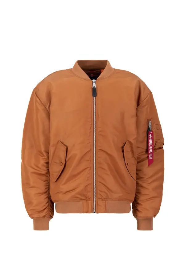 ALPHA INDUSTRIES ALPHA INDUSTRIES Prehodna jakna 'MA-1 CS'  rjava
