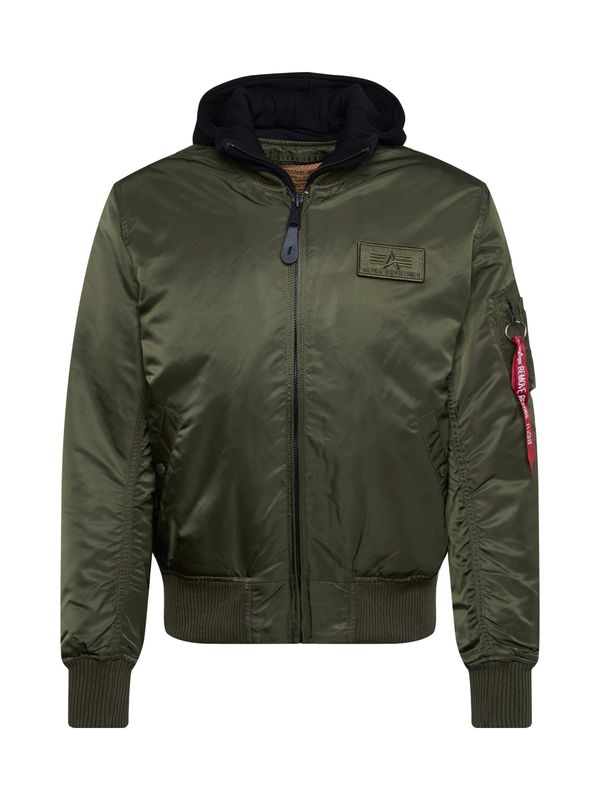 ALPHA INDUSTRIES ALPHA INDUSTRIES Prehodna jakna 'MA-1 D-Tec'  kaki