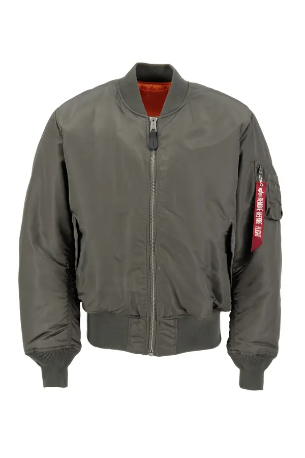 ALPHA INDUSTRIES ALPHA INDUSTRIES Prehodna jakna 'MA-1 Heritage'  jelka