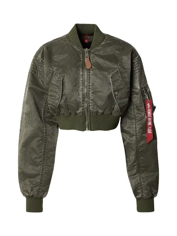 ALPHA INDUSTRIES ALPHA INDUSTRIES Prehodna jakna 'MA-1'  oliva