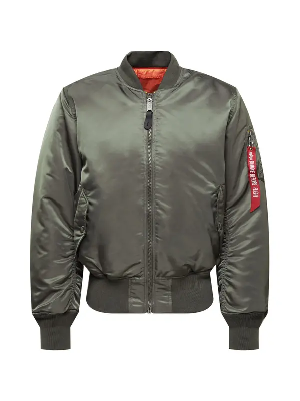 ALPHA INDUSTRIES ALPHA INDUSTRIES Prehodna jakna 'MA-1'  oliva